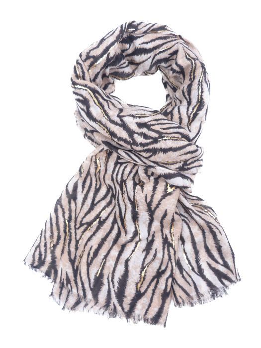 Animal Zebra Print Scarf