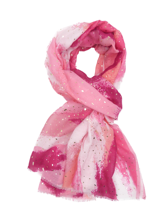 Glitter Soft Pattern Print Scarf