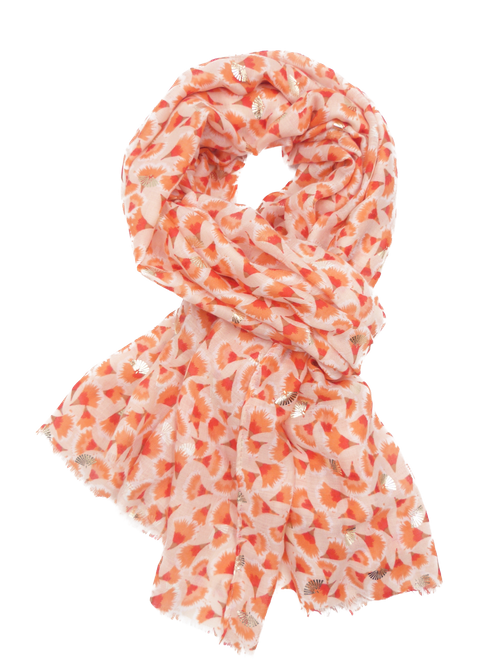 Summer Flower Print Scarf