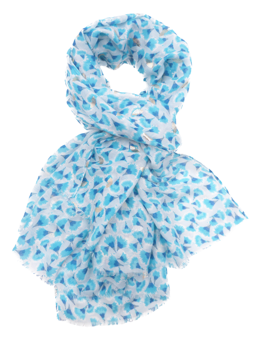 Summer Flower Print Scarf