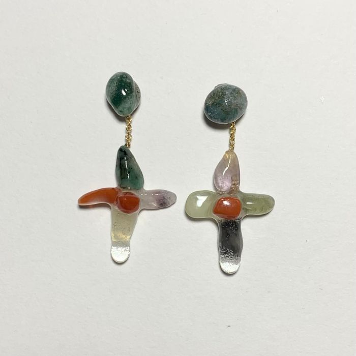 One of a Kind - Flower Earrings
