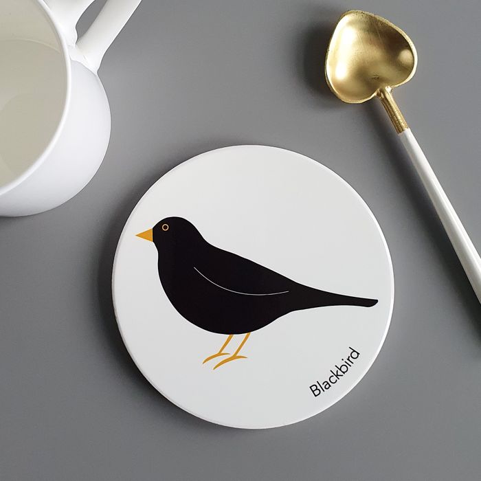 Garden Birds Ceramic Coasters Collection