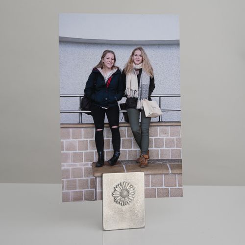 Handmade Pewter Photo Holders