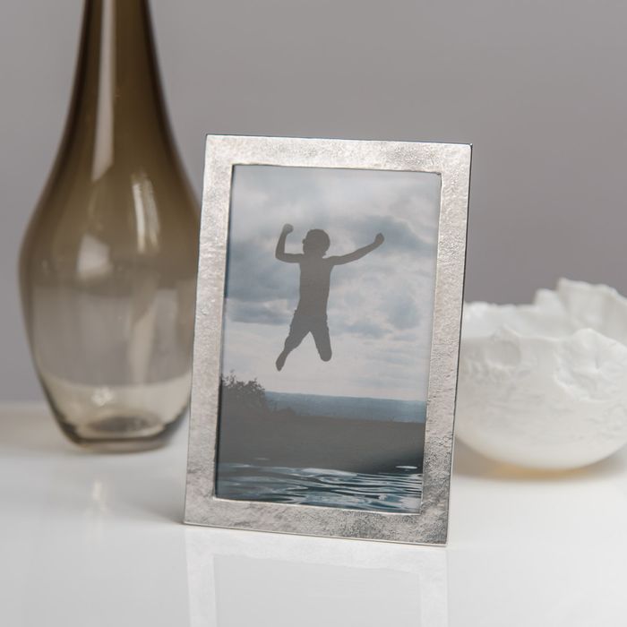 No1 Sandstone Handmade Pewter Photo Frame