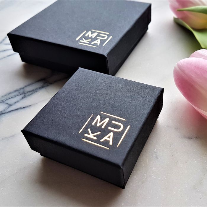 Hammered Circle Studs