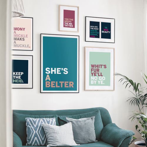 Typographic Art Prints