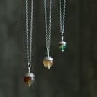 Woodland Acorn Pendants
