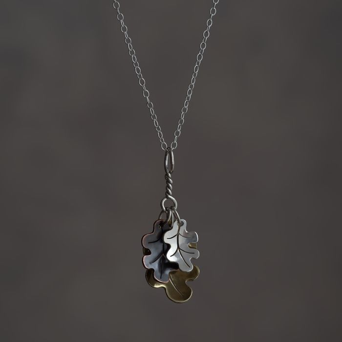 Woodland Leaf Pendants