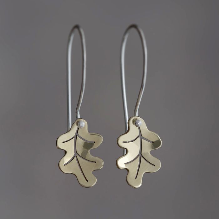 Woodland Leaf Earrings