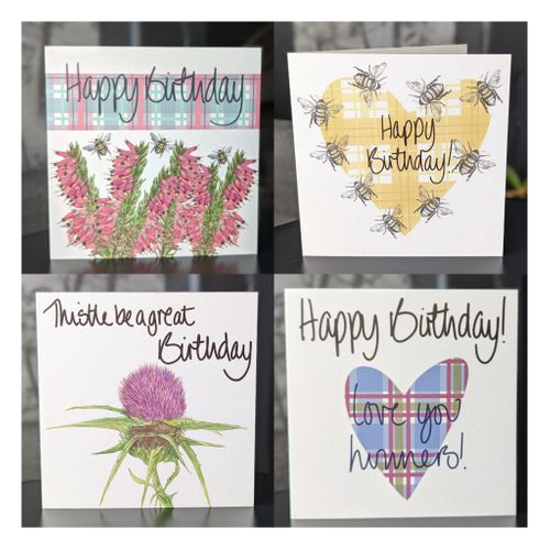 Scottish Birthday Cards