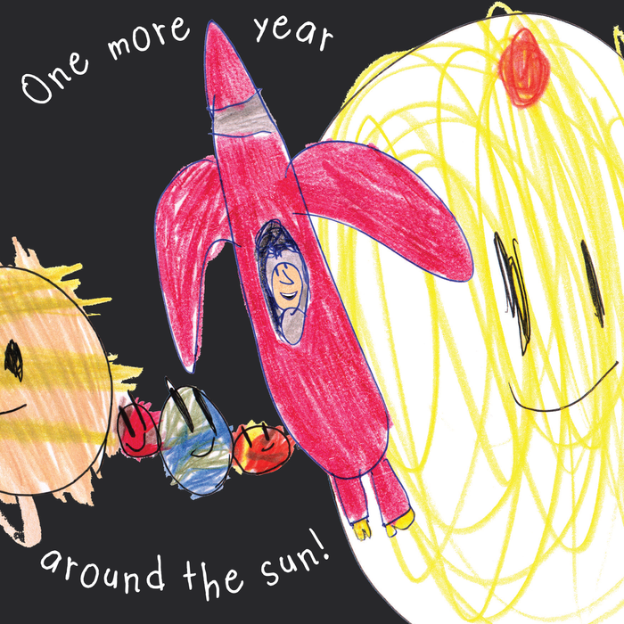 One More Year Around the Sun! Greeting Card