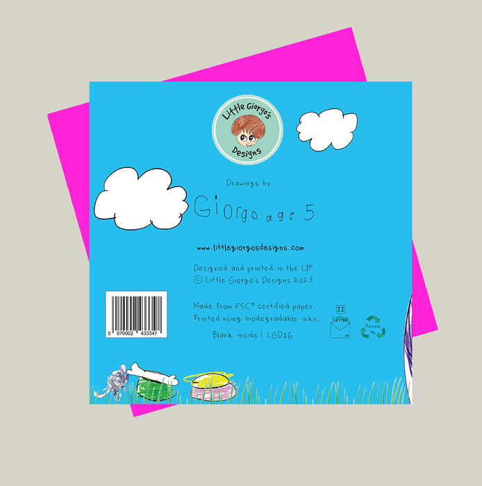 I ruff you! Greetings Card