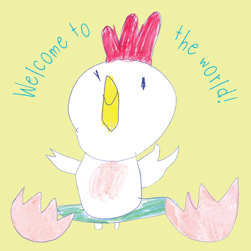 Welcome to the world! Greeting card