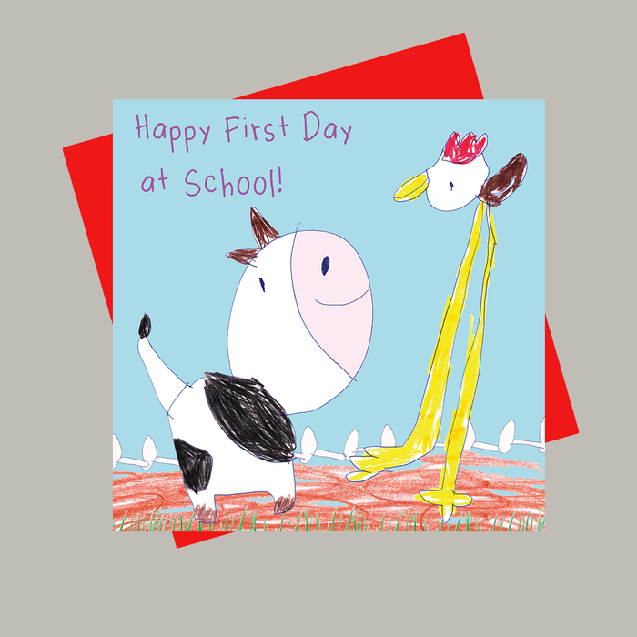 Happy First Day at School! Greeting Card