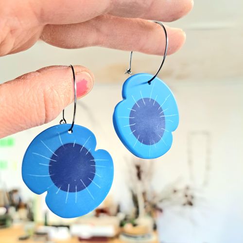 poppy hoops