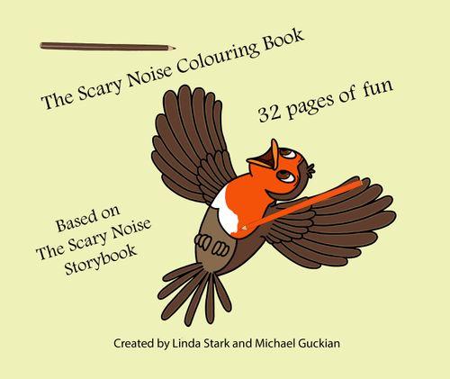 The Scary Noise Colouring Book