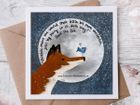 Greeting Cards - Fox Under The Moon