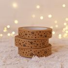 Stars on Brown Paper Tape