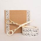 Stars on White Paper Tape