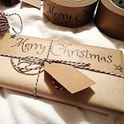Merry Christmas Paper Parcel Tape