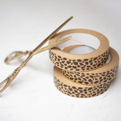 Animal Print Paper Tape