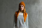 Lambswool Neckerchief- Rust