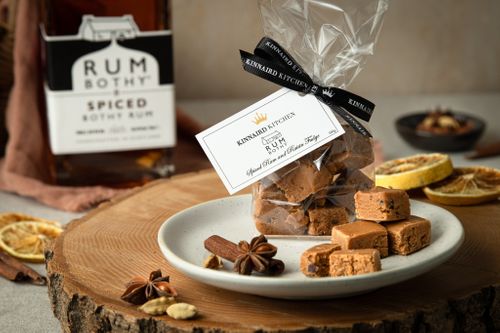 Rum Bothy Spiced Rum & Raisin Fudge