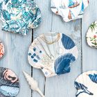 Decoupage Scallop Shells