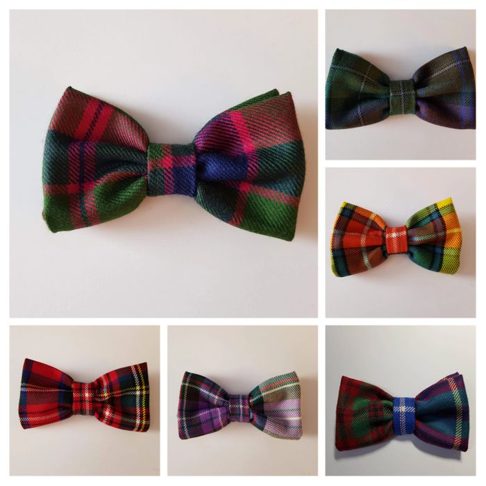 Collage of Various Tartans