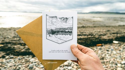 Cairngorm, Loch Morlich - Greetings Card