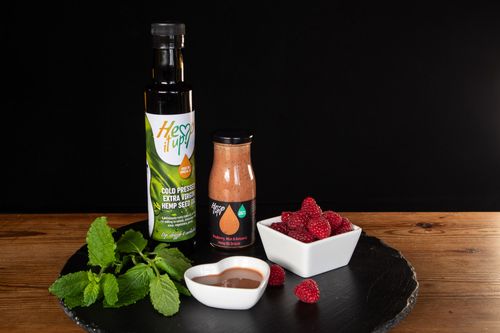 156ml Raspberry, Mint & Balsamic Hemp Drizzle