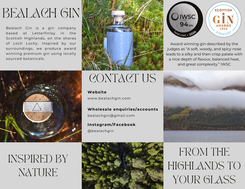 Bealach sales brochure