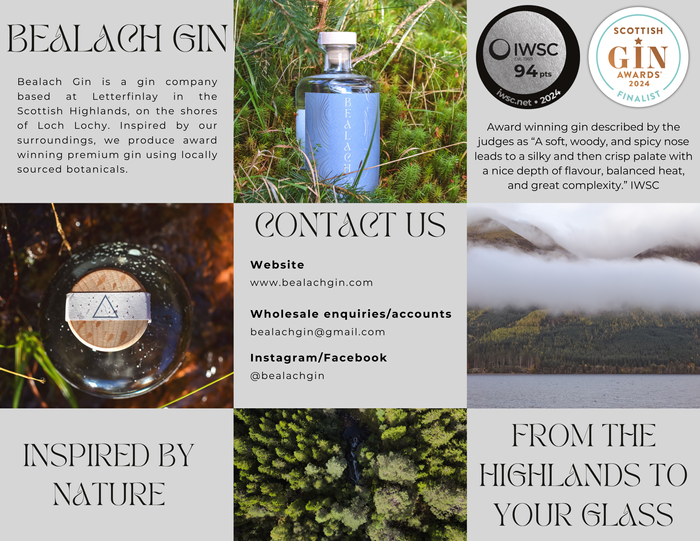 Bealach sales brochure