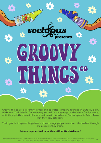 Socktopus presents: Groovy Things Catalogue SS25