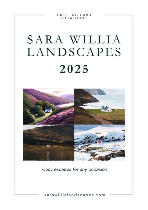Sara Willia Landscapes - Greeting Card Brochure 2025