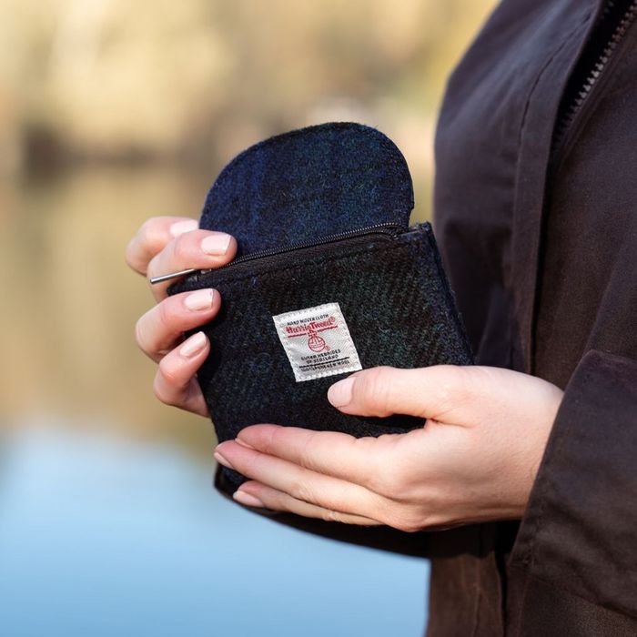 Rory Harris Tweed Coin/Card Wallet