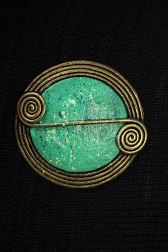 Scroll Brooch @ Bill Baber Knitwear