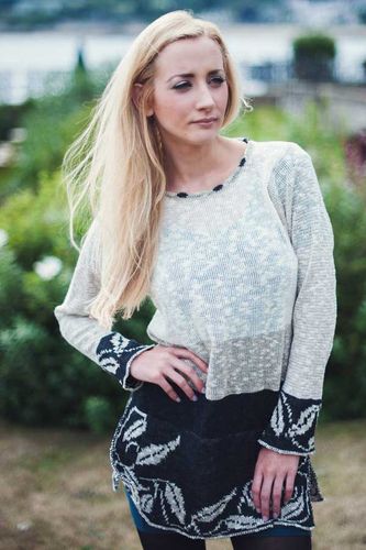Long Ivy Top @ Bill Baber Knitwear