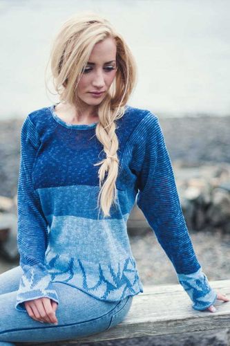 Raku Top @ Bill Baber Knitwear