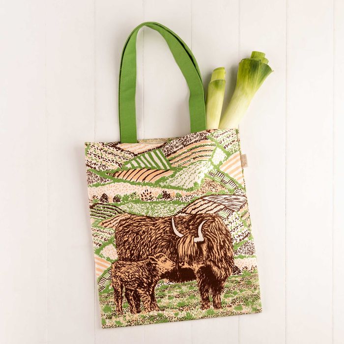 NEW Highland Cow Love Tote Bag
