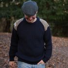 Unisex Harris Tweed Patch British Wool Jumper