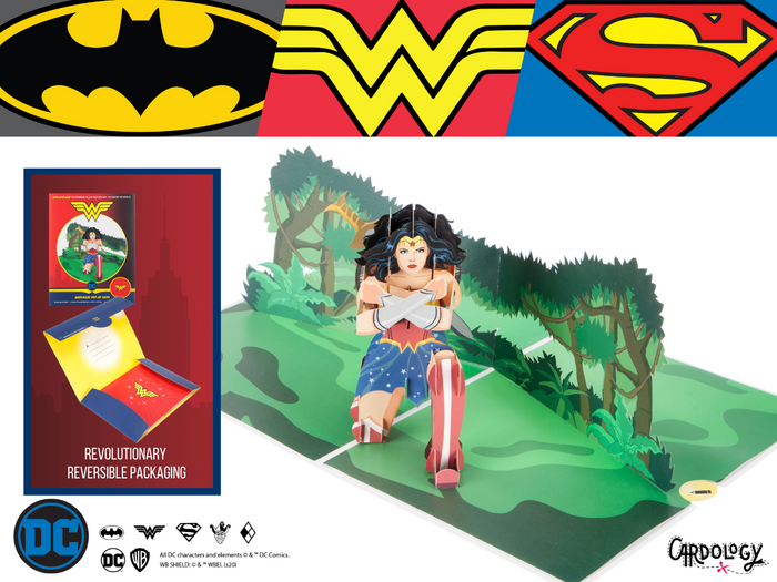 DC Superhero Pop-Up Cards