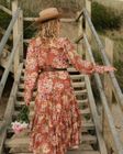 Floral Tiered Midi Dress - Limited Edition