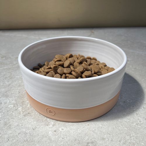 Luxury Dog Bowl - Rose Terracotta