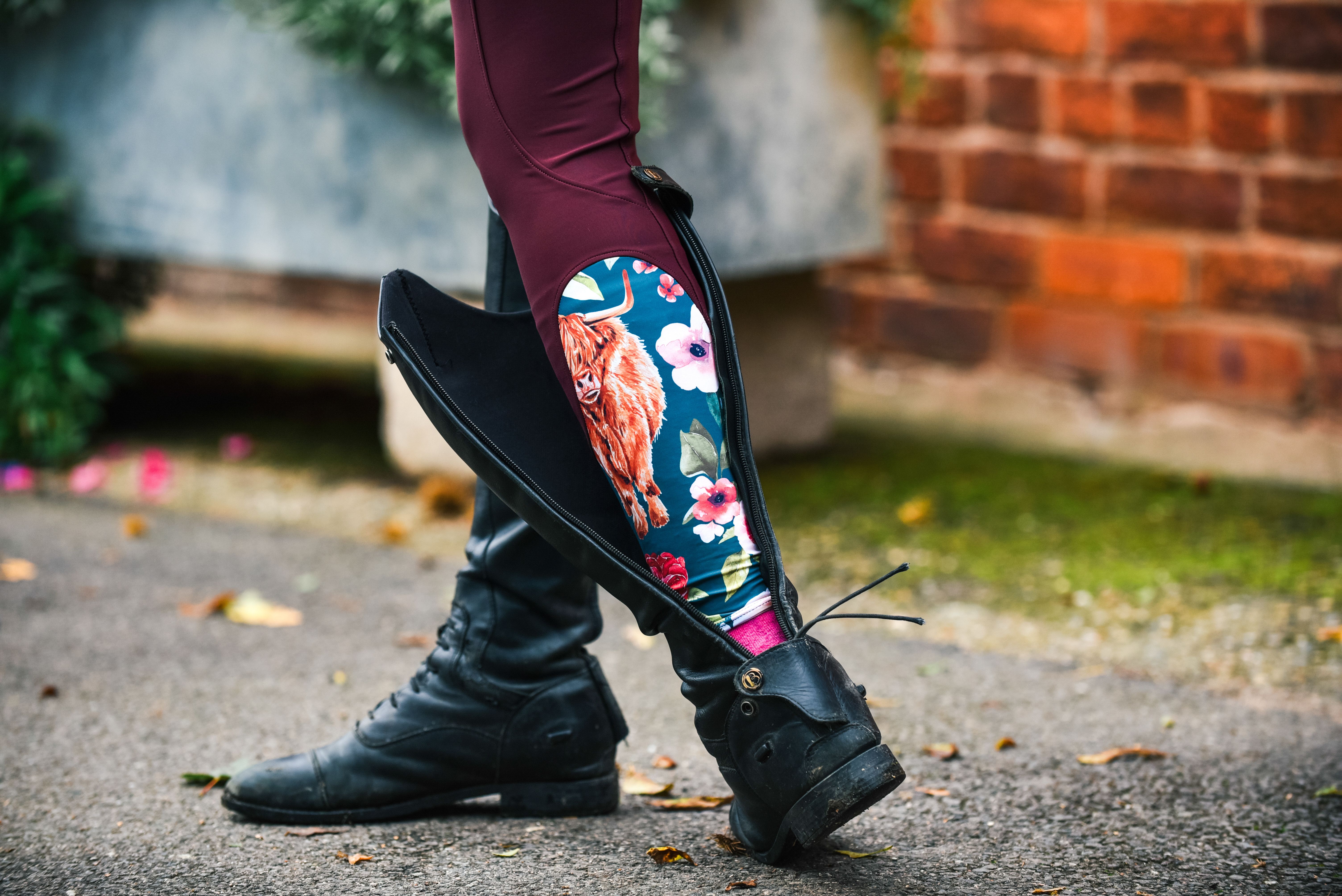 Highland Moo Riding Leggings