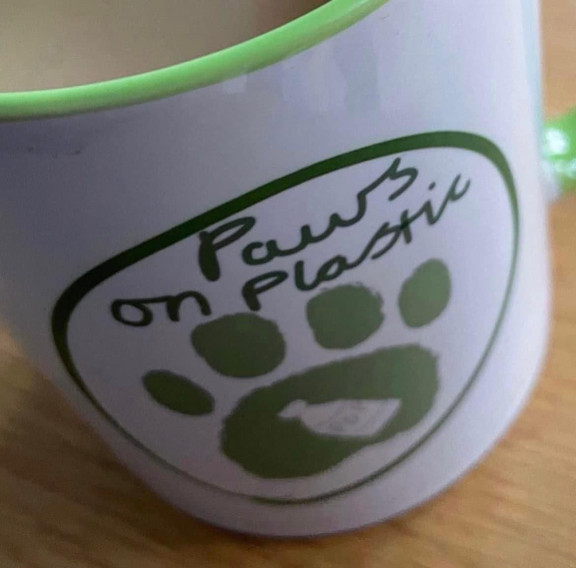 Paws on Plastic Mug