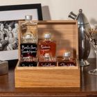 Demijohn Liqueur Oak Gift Box