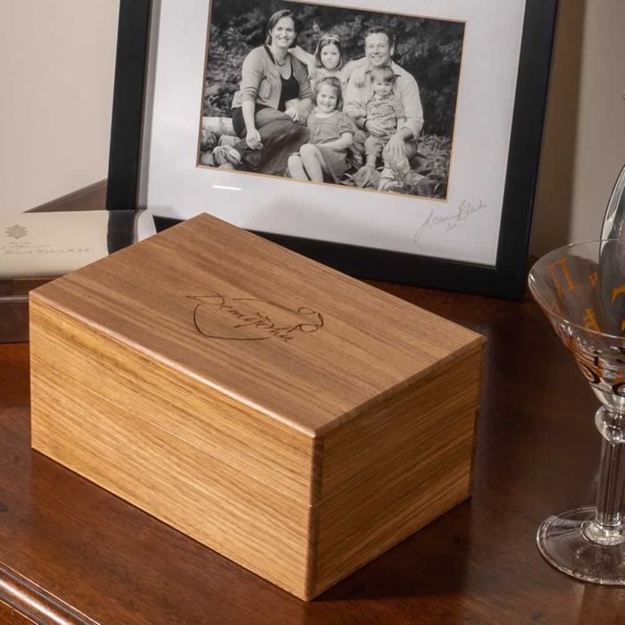Demijohn Liqueur Oak Gift Box
