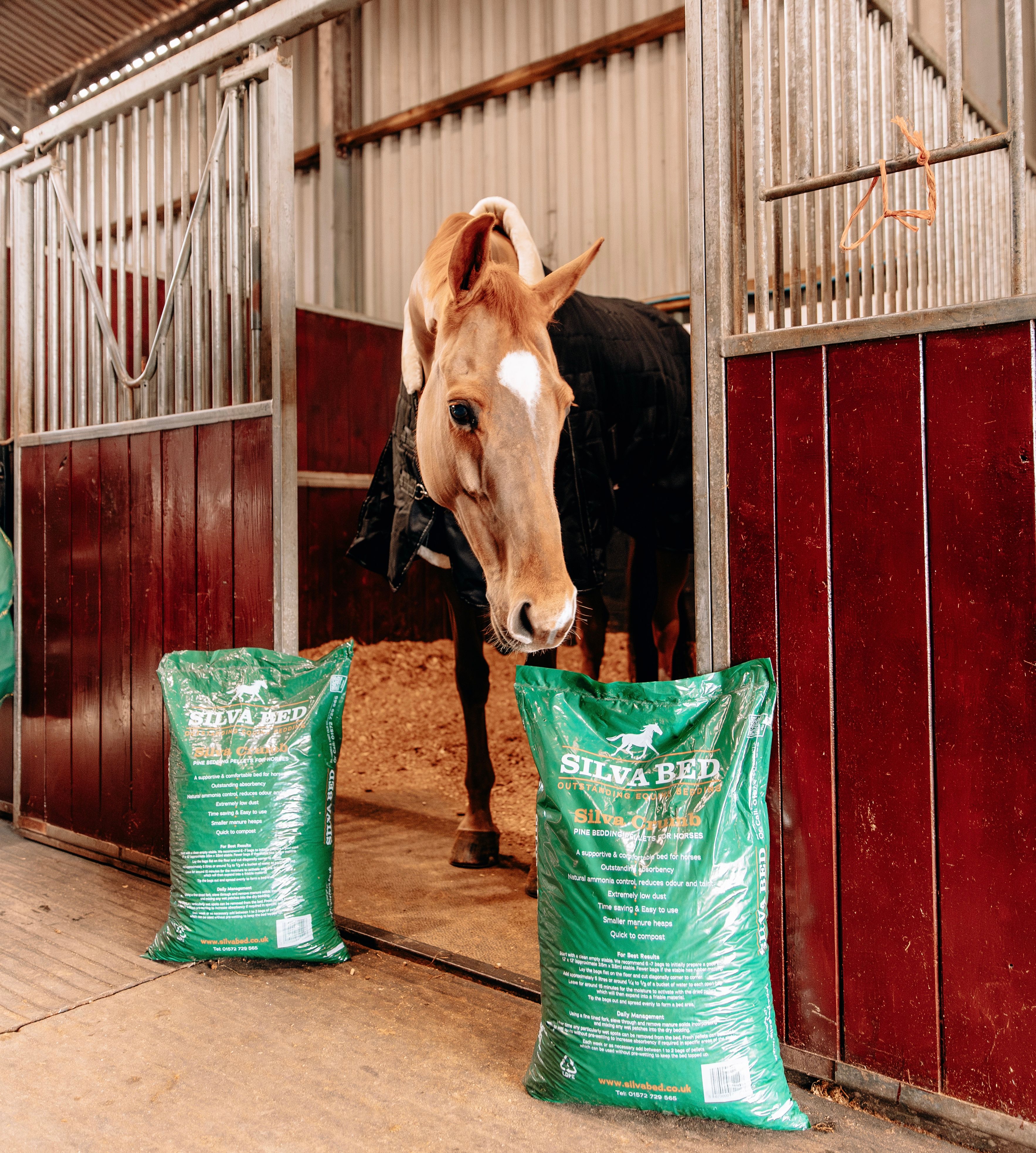The Silva Bed team prepares to showcase their premium pine bedding pellets at Blenheim International Horse Trials this September