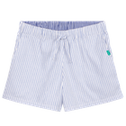 Organic brushed cotton shorts - Monk Seal design